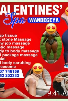 Valentines’ spa
